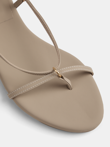 Minimalist Strappy Flat Sandals