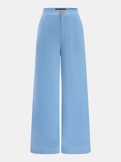 Flowy Chiffon Sleeveless Top & Pants Set