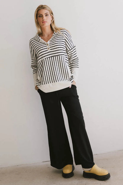 Austin Striped Hoodie - FINAL SALE
