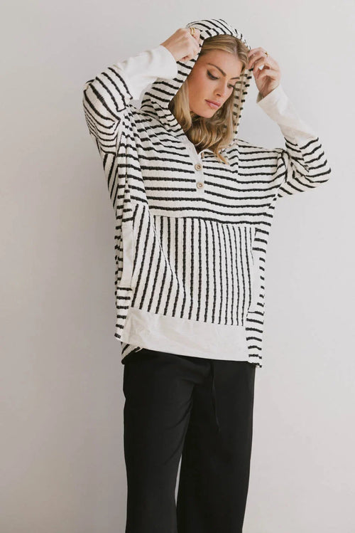Austin Striped Hoodie - FINAL SALE