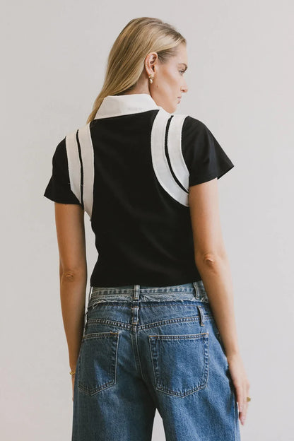 Dune Contrast Top - FINAL SALE