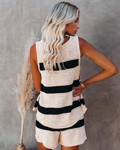 Benji Striped Knit Tank