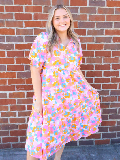 Mary Square Molly Dress