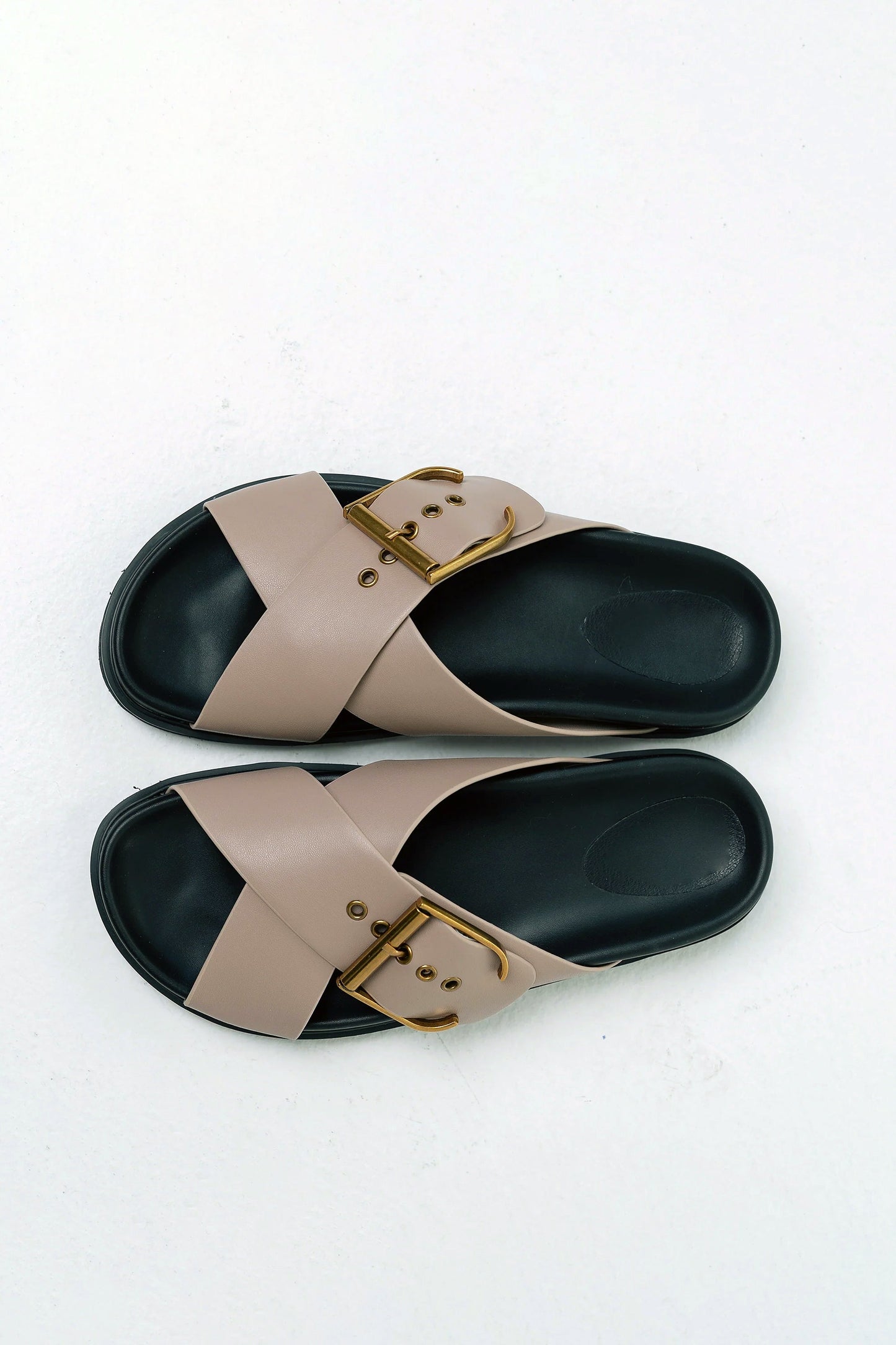 Barb Sandal in Nude