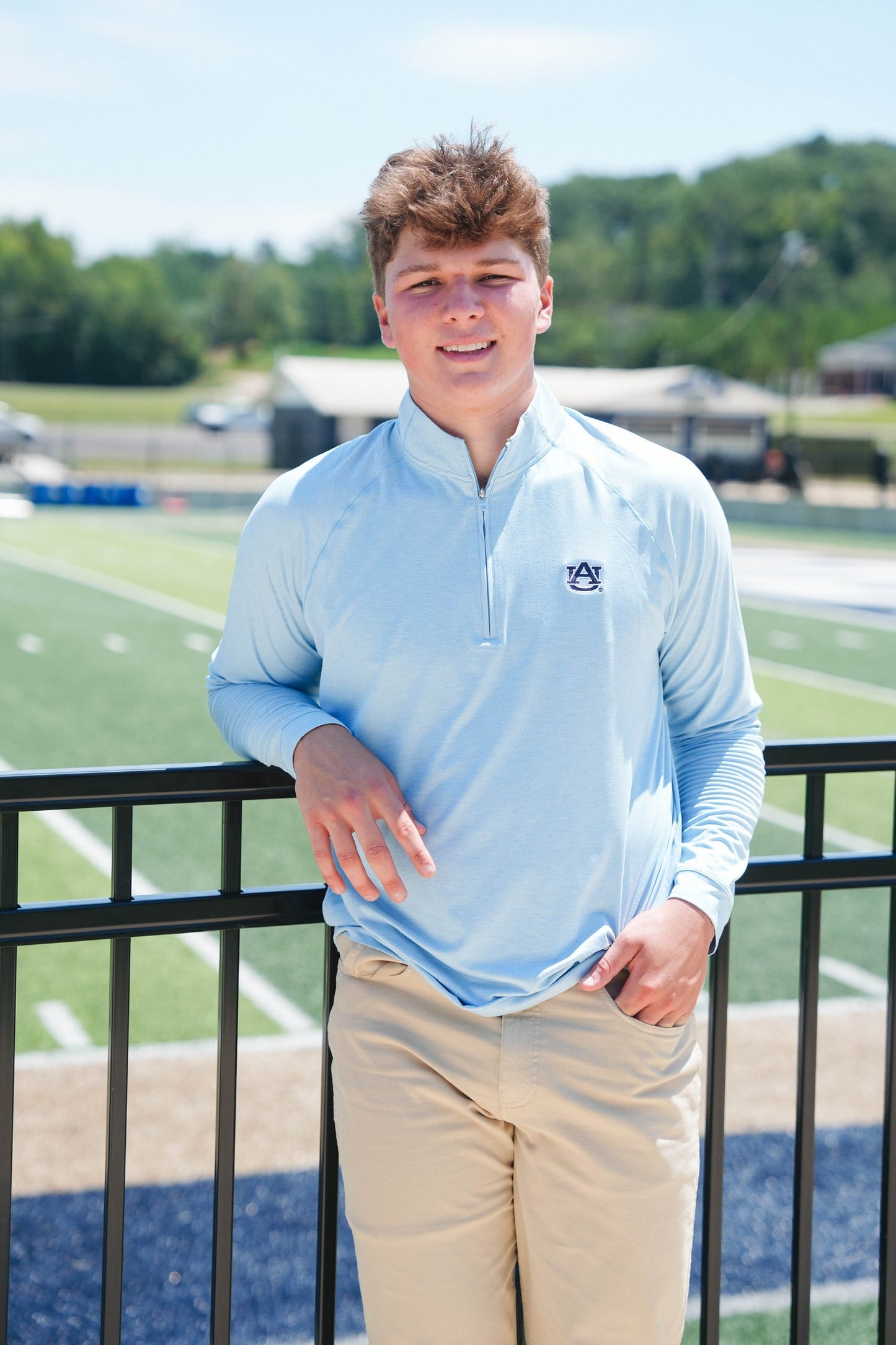 Johnnie O Freeborne Collegiate Quarter Zip Pullover