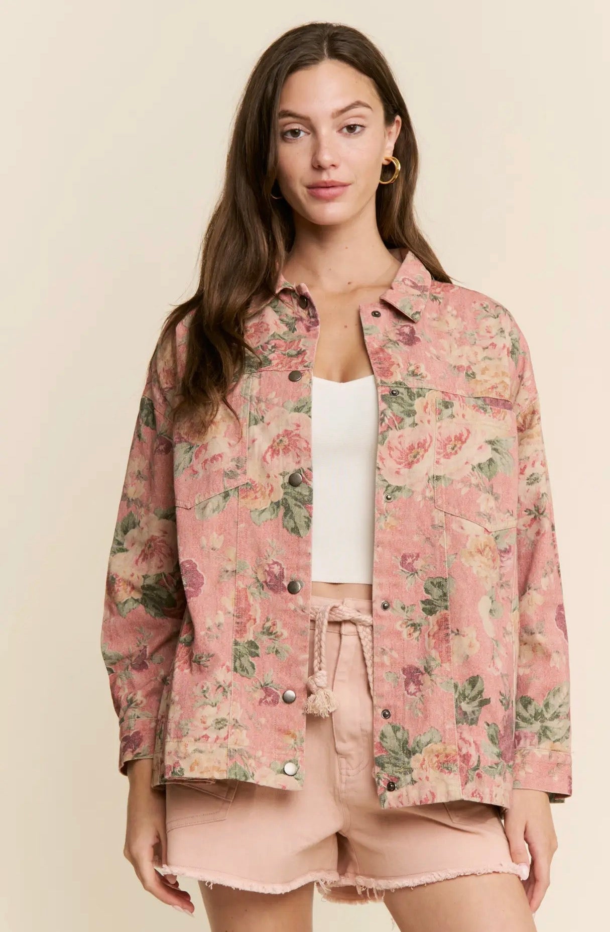 Floral Denim Darling Jacket Restock