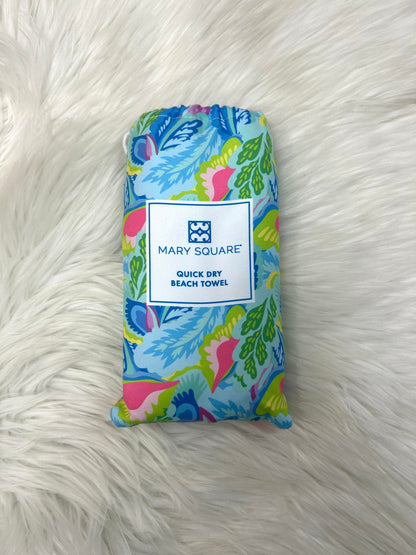 Mary Square Quick Dry Beach Towel