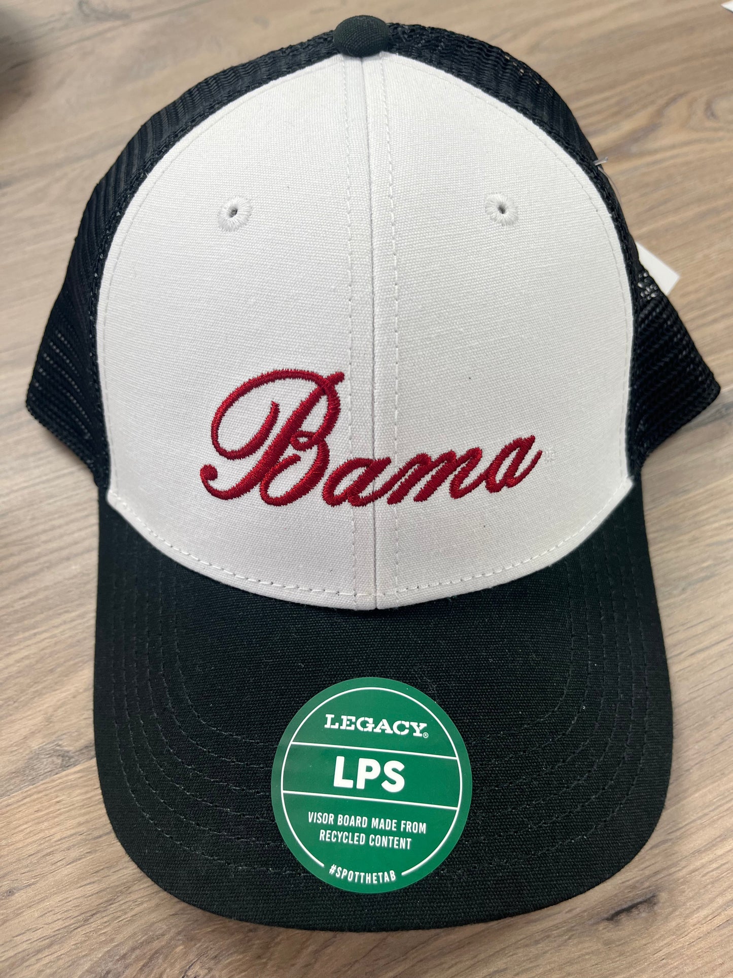 Legacy New Bama Script Trucker Hats