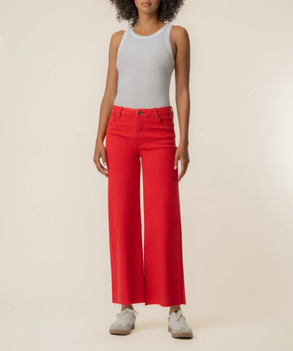 Kut Meg High Rise Fab AB Wide Leg Jean