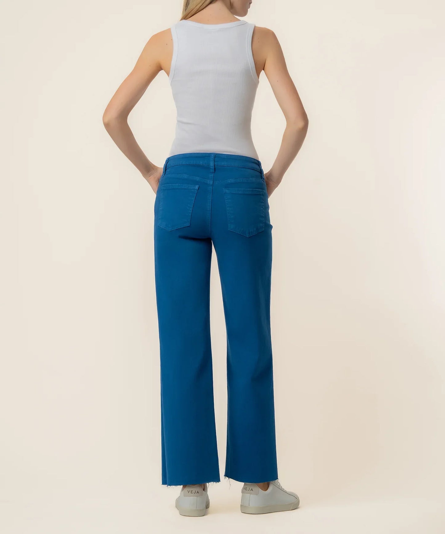 Kut Charlotte High Rise Wide Leg Jean