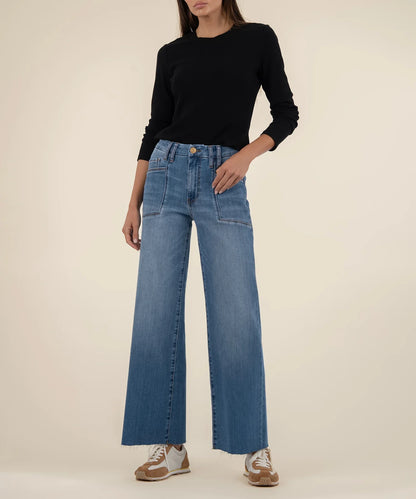 Kut Meg High Rise Wide Leg