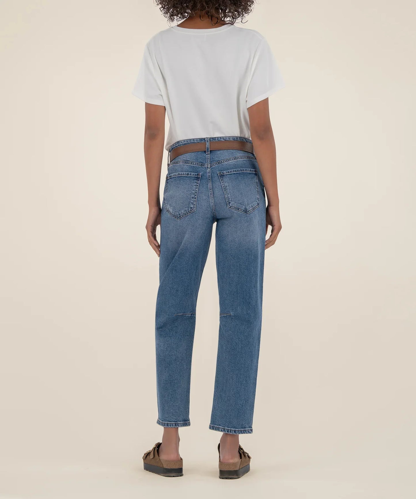 Kut Ashley High Rise Slouchy Barre Jean