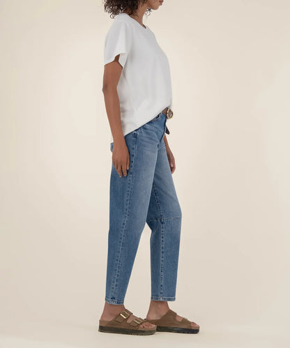 Kut Ashley High Rise Slouchy Barre Jean