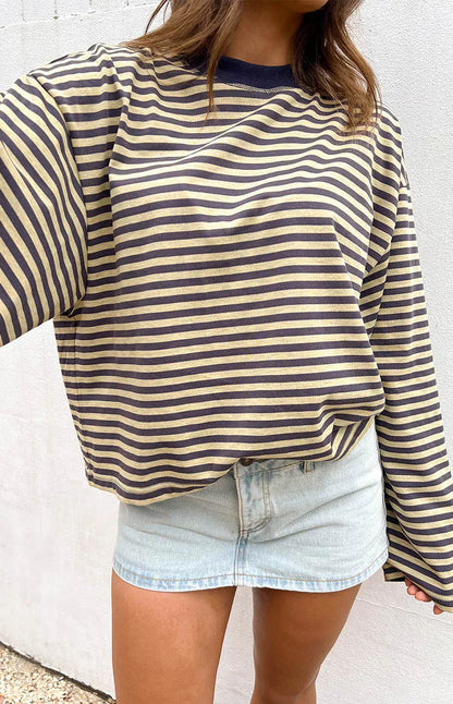 Lioness Bloom Beige Long Sleeve Top