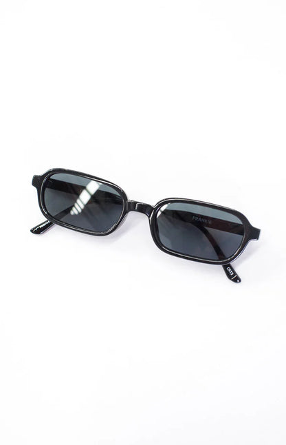 Otra Eyewear Frankie Black Rectangle Sunglasses