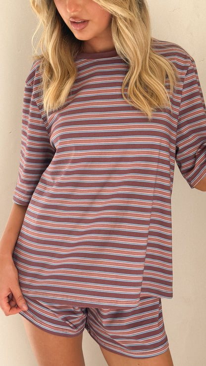 Marley Shorts - Multi Stripe