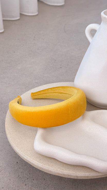 Leslie Headband - Yellow