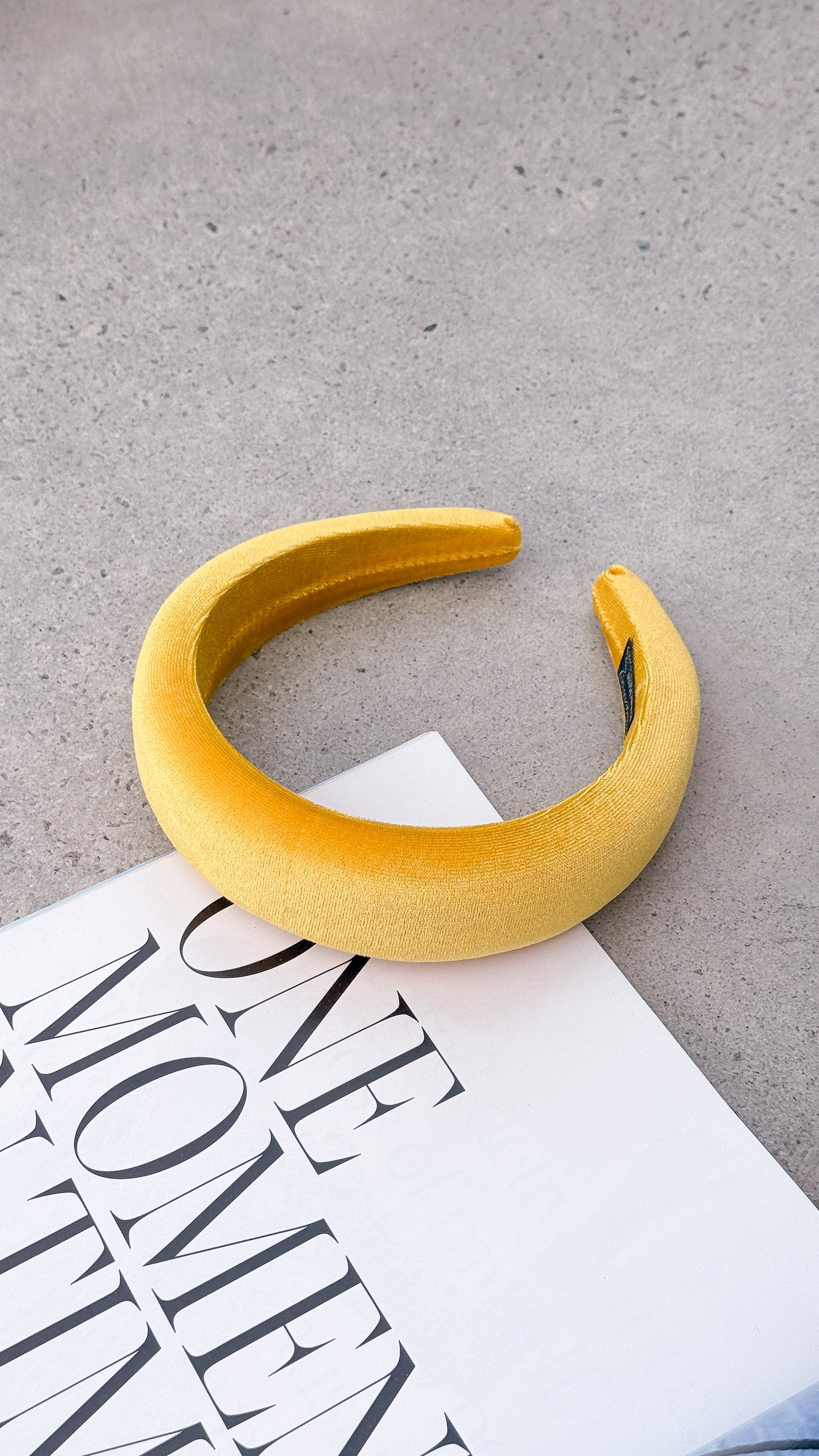 Leslie Headband - Yellow