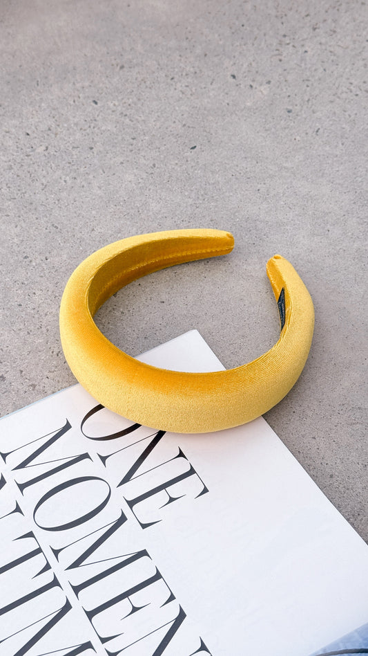 Leslie Headband - Yellow