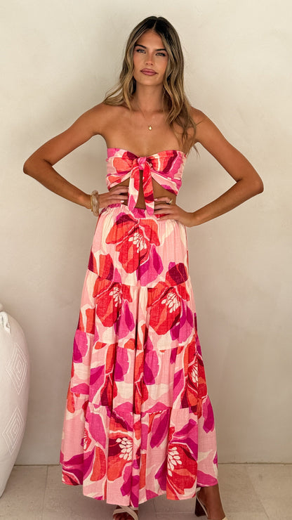 Melanie Maxi Skirt - Rosalie Print