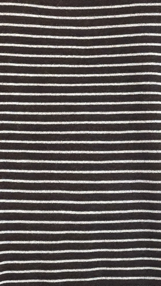 Ishana Long Sleeve Top - Brown Stripe