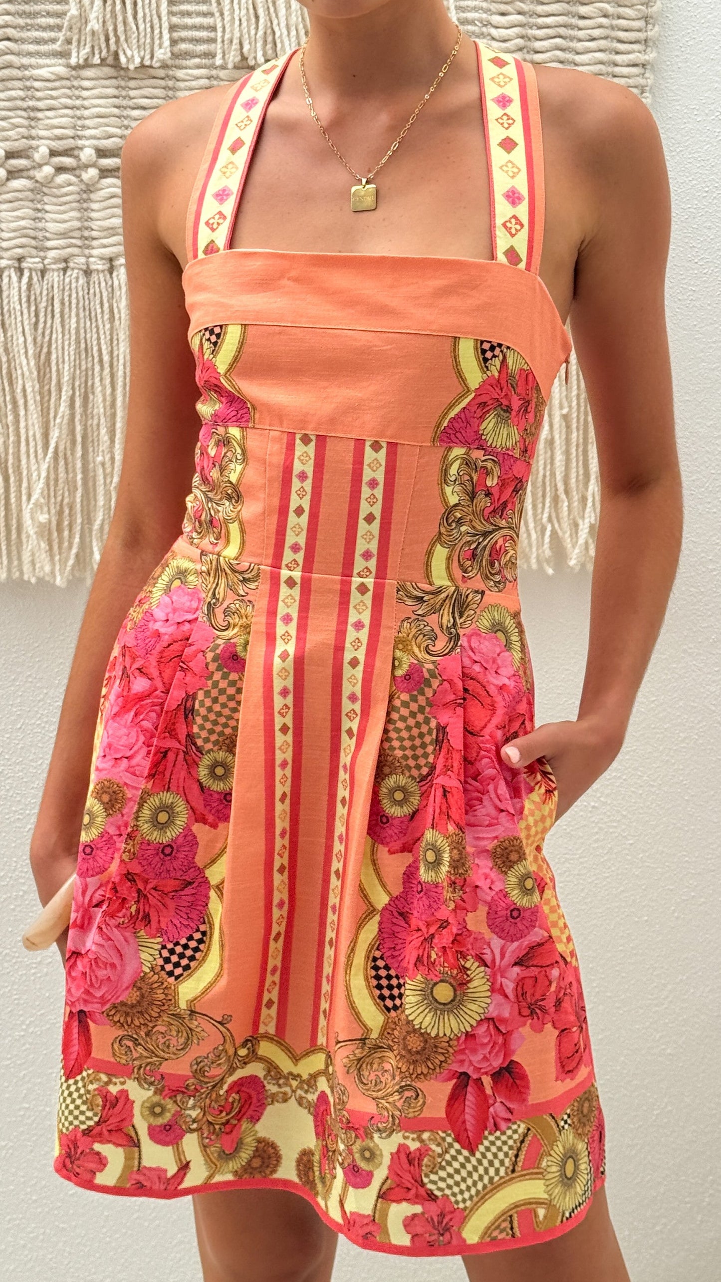 Milana Mini Dress - Melon