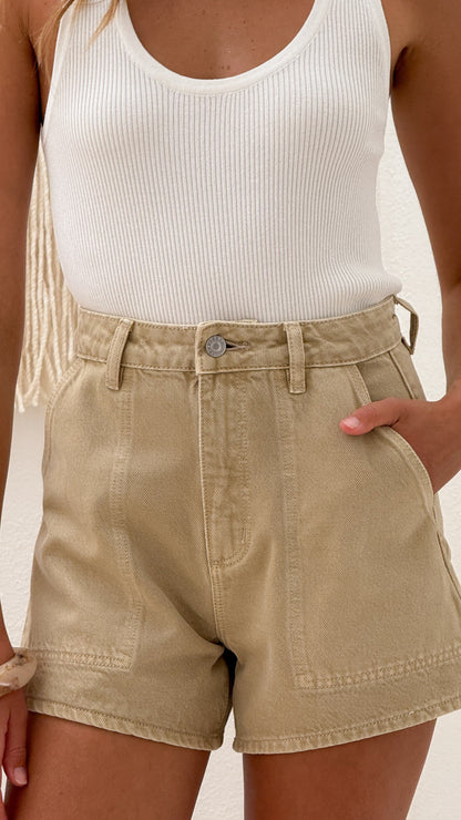 Rollas Mirage Short - Pear