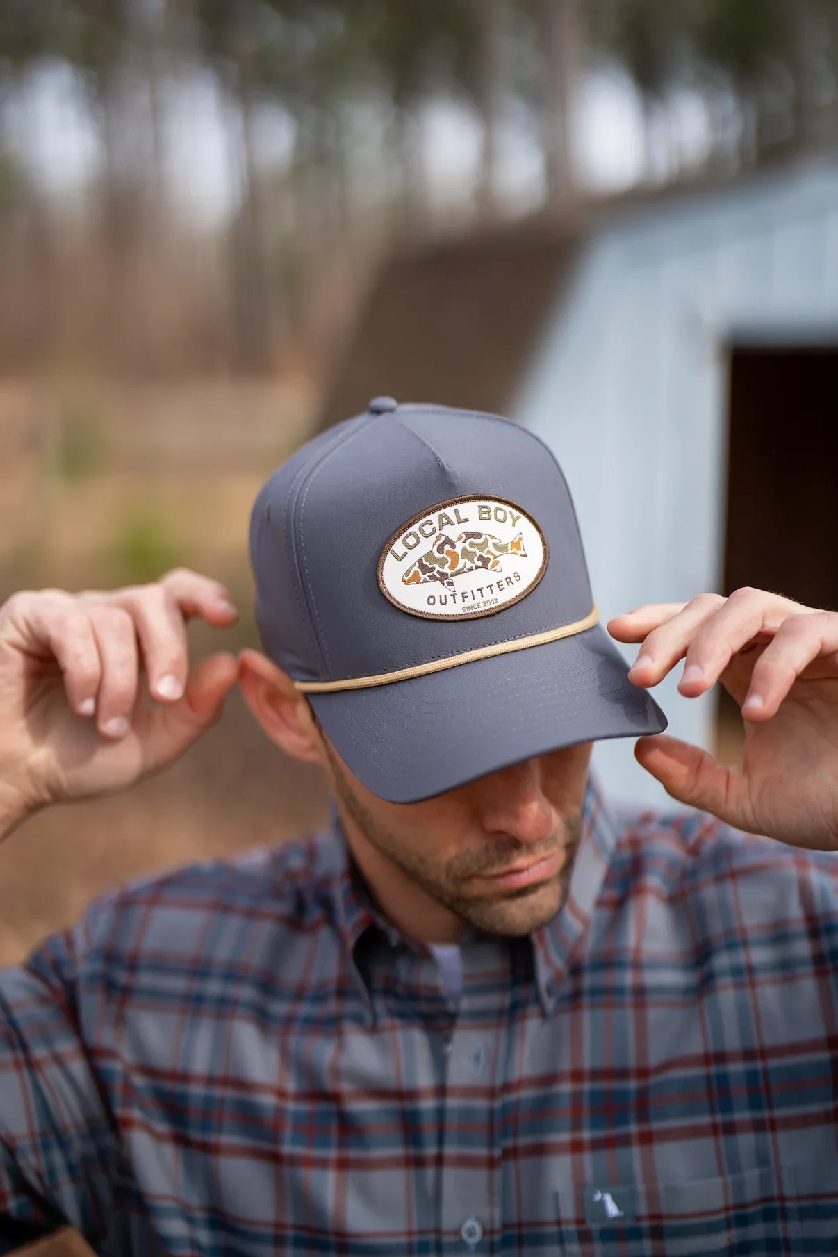 Local Boy Patch Rope Hats