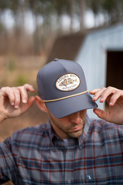 Local Boy Patch Rope Hats