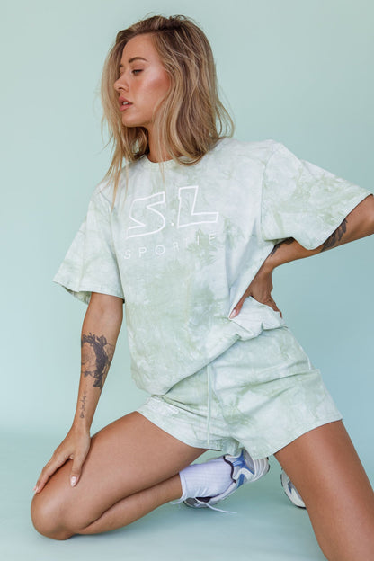 Cruise Control Tie Dye T-Shirt Green