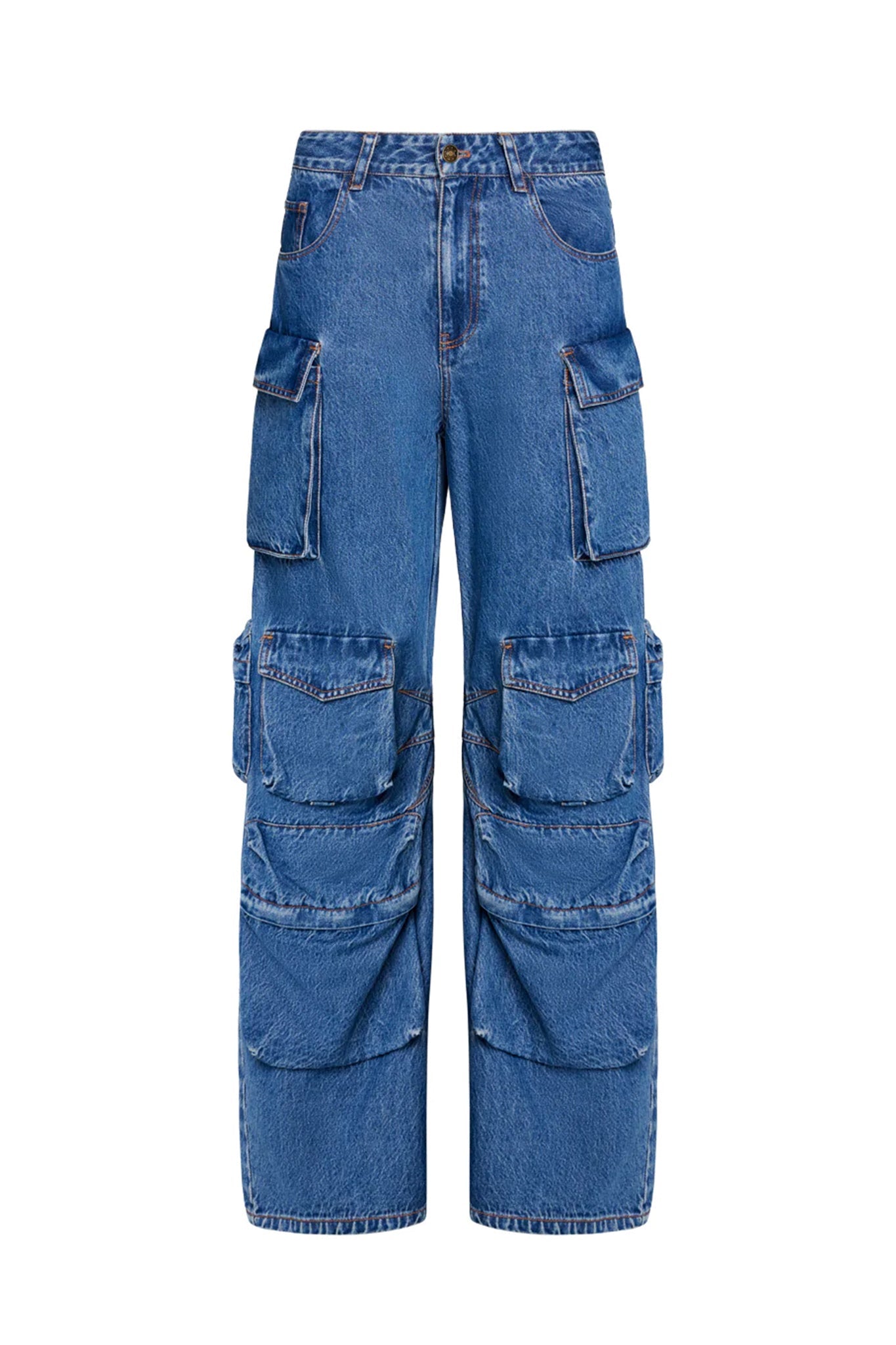 LIONESS Smokeshow Jeans Blue Denim