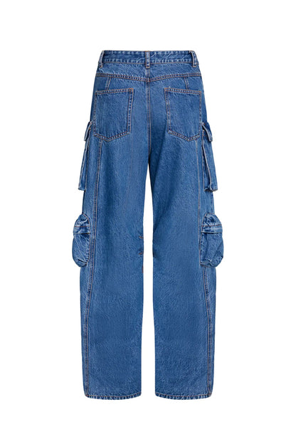 LIONESS Smokeshow Jeans Blue Denim