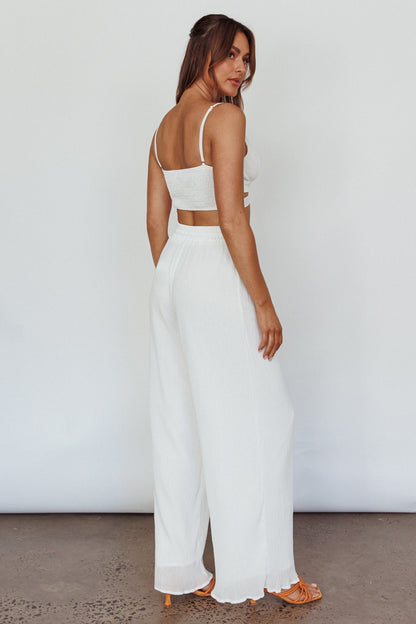 Cove Elasticated Pants Ivory