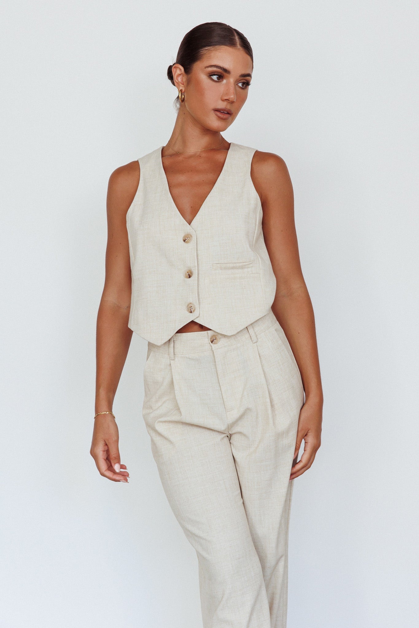 Times Square Trouser Pants Natural