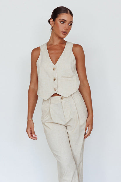 Times Square Trouser Pants Natural