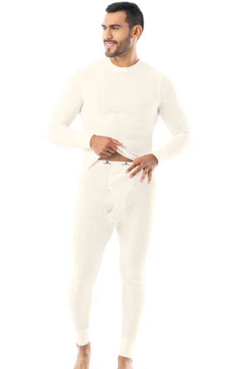Men's Traditional Long John Set - Top and Pant Set