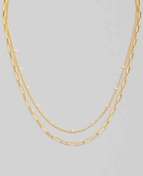 Motivated Layered Necklace