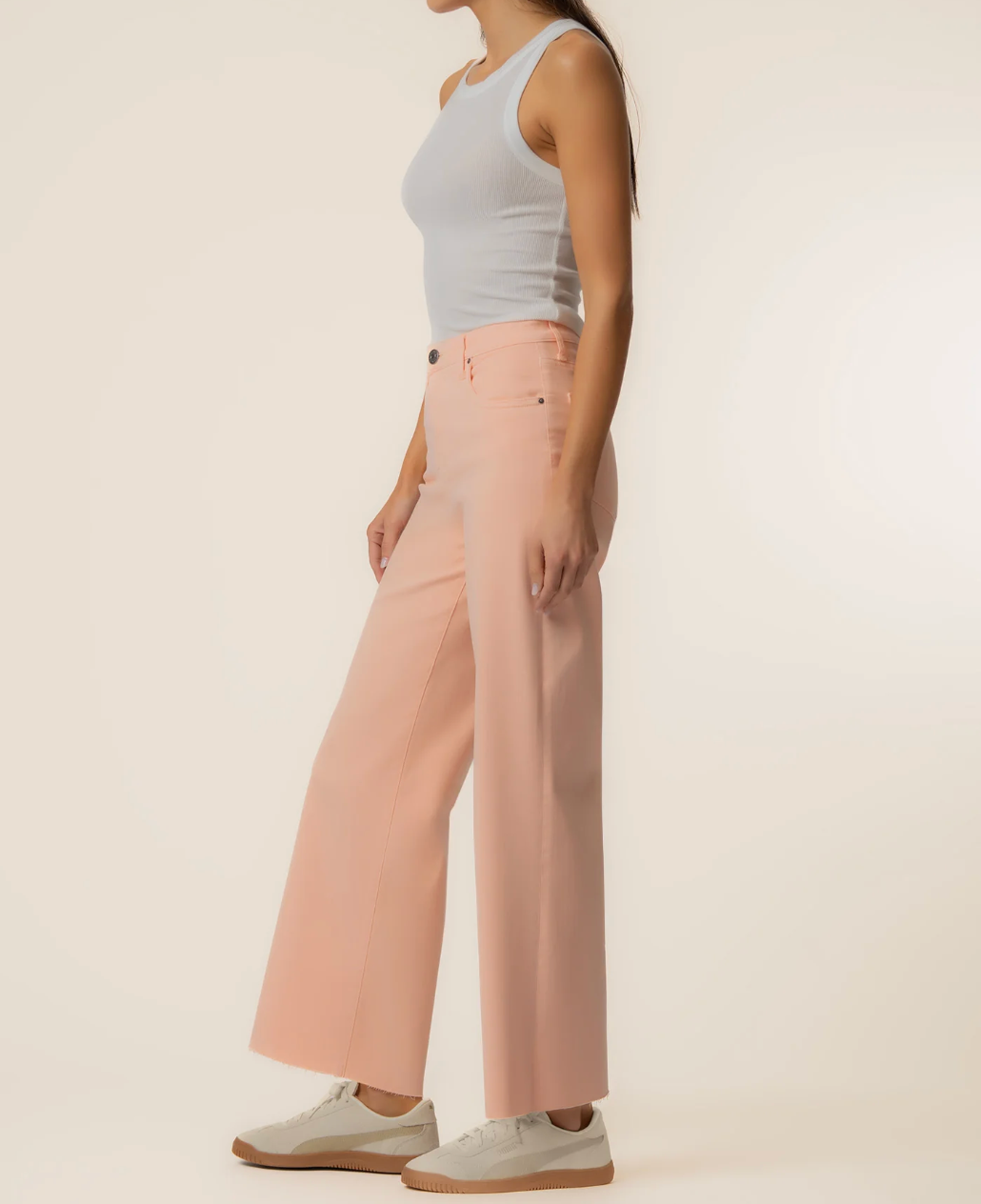 Kut Meg High Rise Fab AB Wide Leg Jean