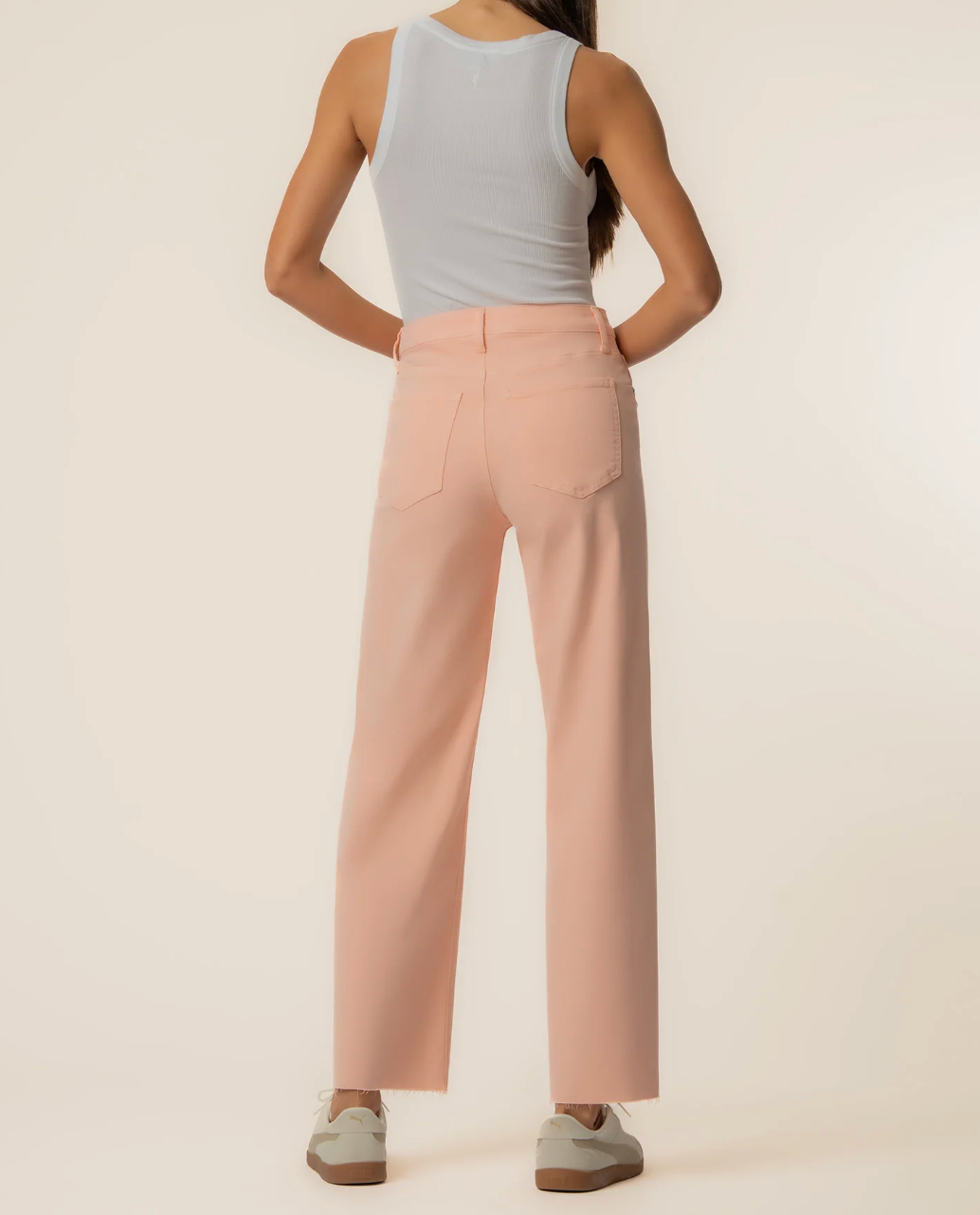 Kut Meg High Rise Fab AB Wide Leg Jean
