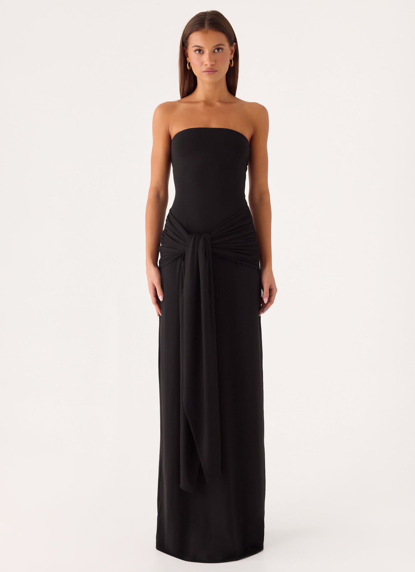 Stole My Heart Maxi Dress - Black