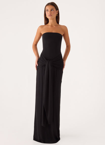 Stole My Heart Maxi Dress - Black