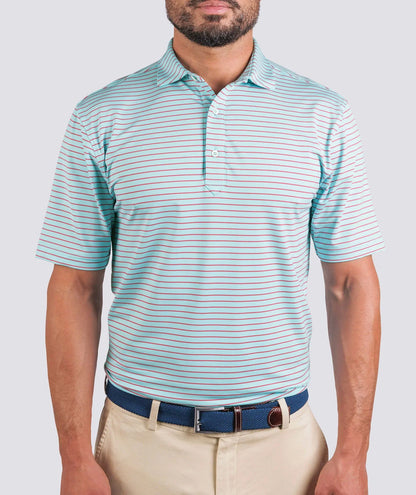 Men's Winter Special Turtleson Trey Stripe Polo