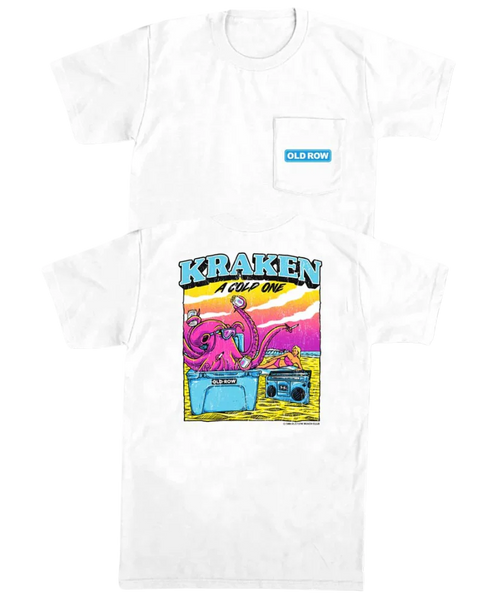 Old Row Kraken A Cold One Pocket Tee
