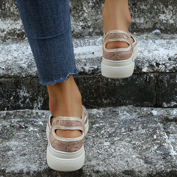Casual Platform Hollow Out Fisherman Shoes