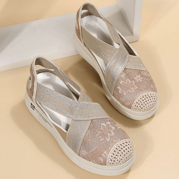 Casual Platform Hollow Out Fisherman Shoes