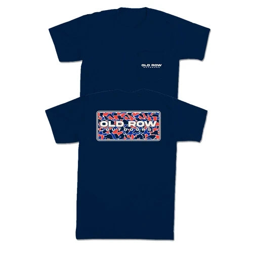Old Row Camo USA Tee