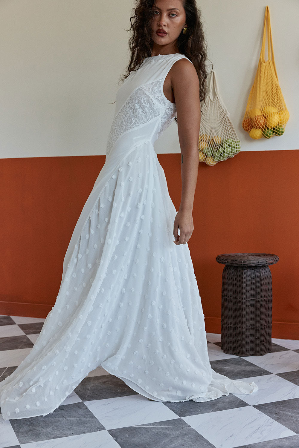 SAMPLE-Baylee Dress - White