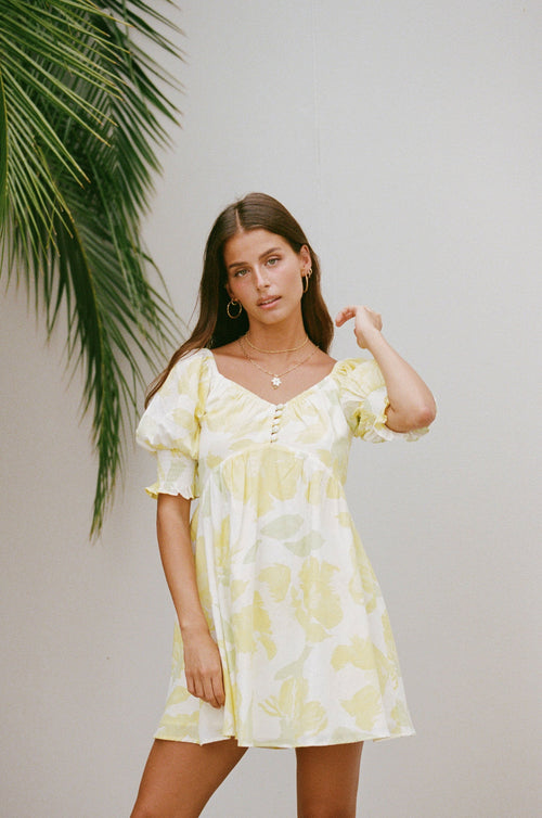 SAMPLE-Birdie Dress - Solstice Floral
