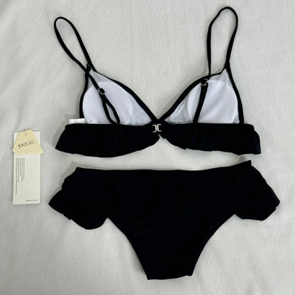 Bikini Swimsuit, Solid Color Bikini Set