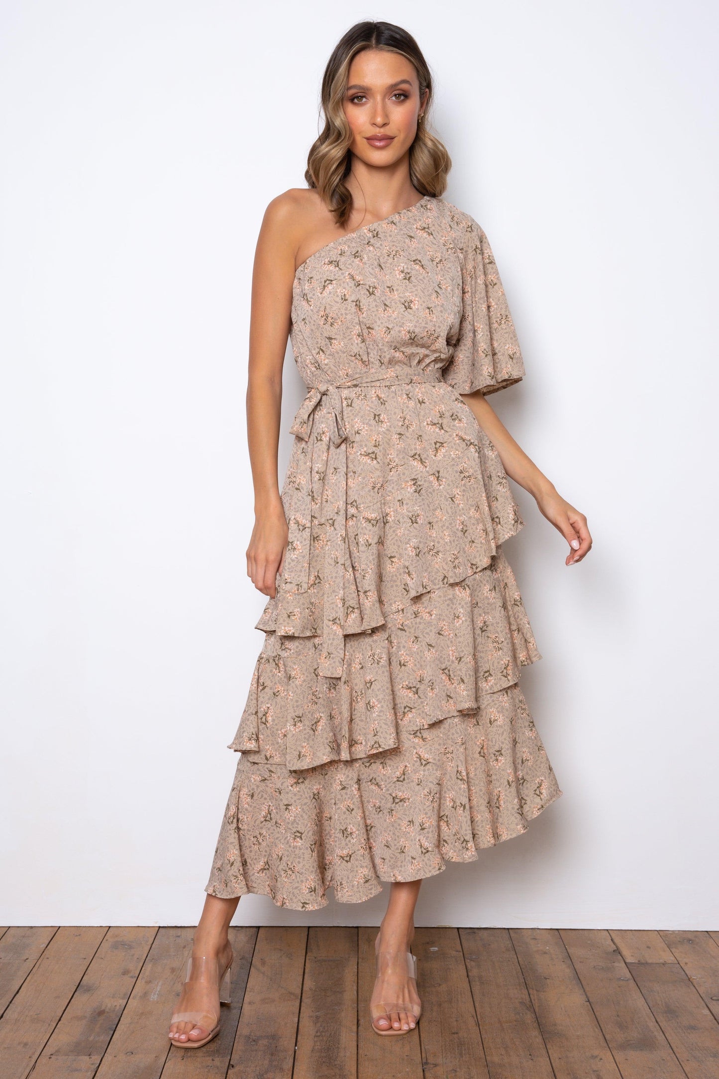 Atlantis Maxi Dress - Beige